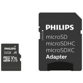 GEHEUGENKAART PHILIPS MICRO SDHC 32GB INCL. ADAPT