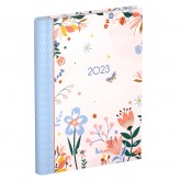 AGENDA 2023 120X160 WIRE-O 7D/2P FRAGILE PINK