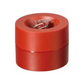 PAPERCLIPHOUDER MAUL 30123 MAGNETISCH 6CM ROOD