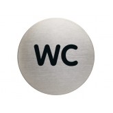 INFOBORD PICTOGRAM DURABLE WC ROND 83MM
