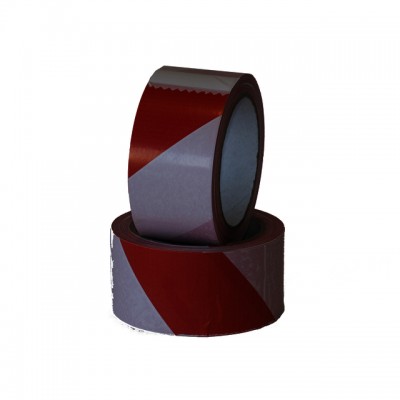 TAPE BUDGET SIGNALERINGS 50MMX66M ROOD WIT