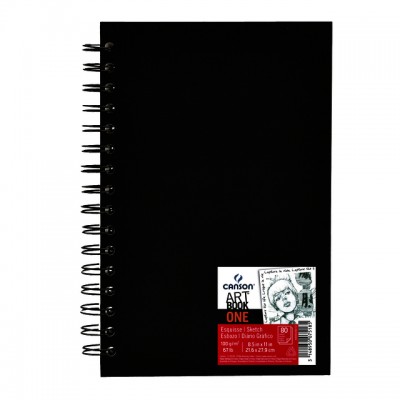 TEKENBOEK CANSON ART 216X279MM 100GR 80V