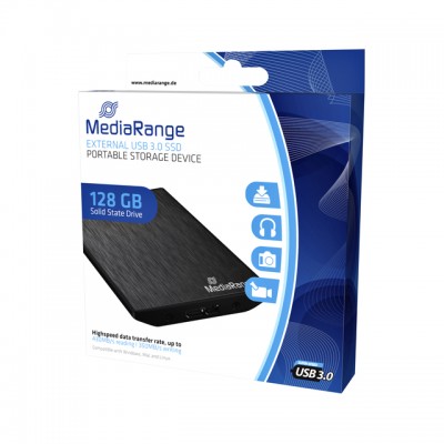 HARDDISK MEDIARANGE 3.0 SSD EXTERN 120GB