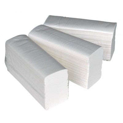 HANDDOEK EURO MULTIFOLD 2LAAGS 24X20.6CM