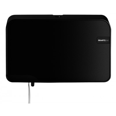 DISPENSER EURO QUARTZ TOILETPAPIER DUO ZWART