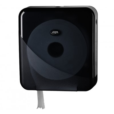 DISPENSER EURO PEARL TOILETPAPIER MAXI ZWART