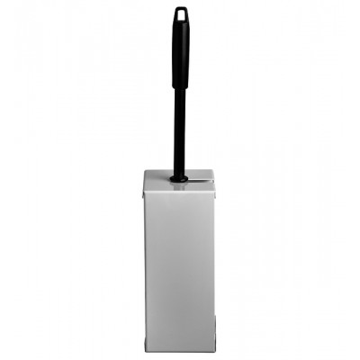 TOILETBORSTEL EURO QUARTZ RVS WIT