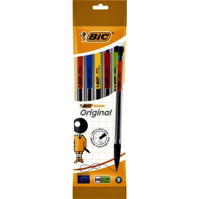 VULPOTLOOD BIC MATIC CLASSIC HB 0.7MM ASS