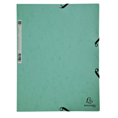 ELASTOMAP EXACOMPTA AQUAREL A4 3-KLEP GROEN