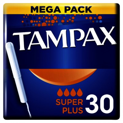 TAMPONS TAMPAX SUPER PLUS 30ST