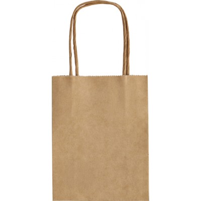 PAPIEREN ZAK FOLIA HANDVAT 120X150X55MM KRAFT NATUREL