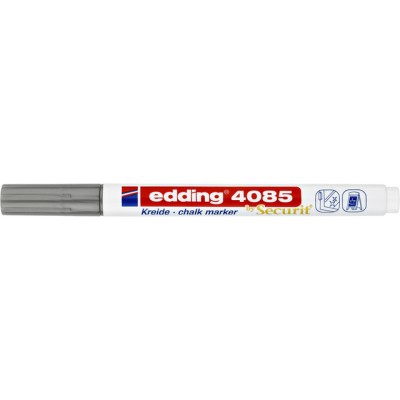 KRIJTSTIFT EDDING 4085 ROND 1-2MM ZILVER
