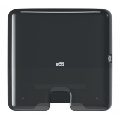 DISPENSER TORK H2 552108 VOUWHANDDOEK MULTIFOLD ZWART