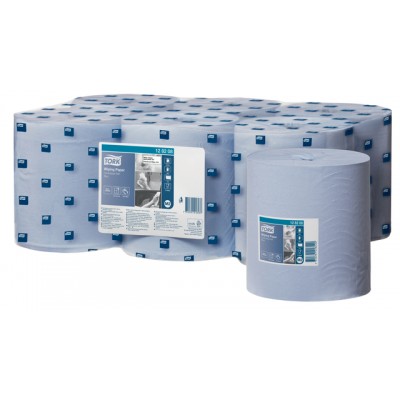 POETSROL TORK M2 128208 MIDI 1LAAGS 20CMX320M 6ROL BLAUW