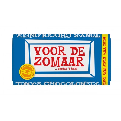 TONY'S CHOCOLONELY MELK BEDANKT