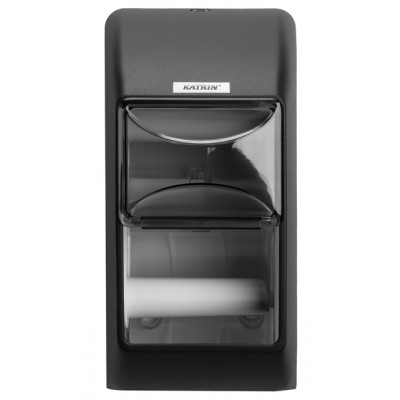 DISPENSER KATRIN 104452 TOILETPAPIER STANDAARD ZWART