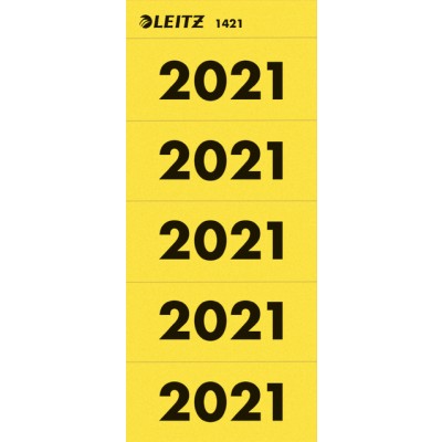 RUGETIKET LEITZ 2021 GEEL