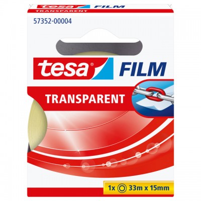 PLAKBAND TESA 57352 15MMX33M TRANSPARANT