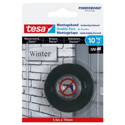 POWERBOND TESA 77748 MONTAGETAPE BAKSTEEN 19MMX1,5M