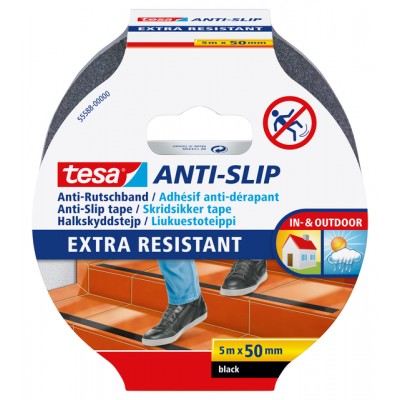 ANTISLIPTAPE TESA 55588 50MMX5M ZWART