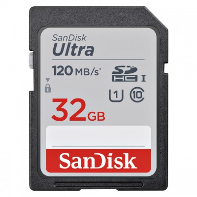 GEHEUGENKAART SANDISK SDXC ULTRA 32GB 120MBS