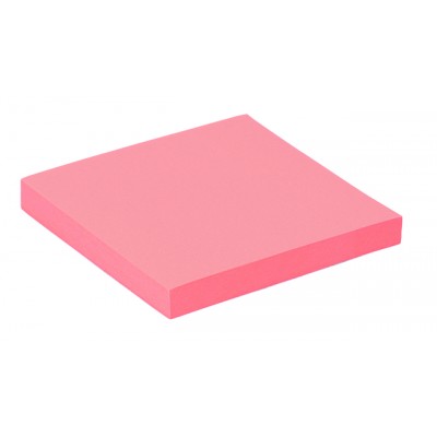 MEMOBLOK QUANTORE 76x76MM NEON ROZE