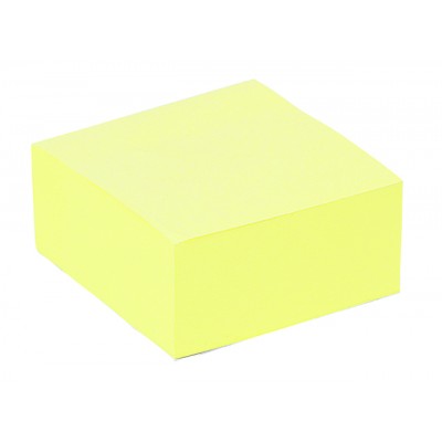 MEMOBLOK QUANTORE 76x76MM GEEL 400