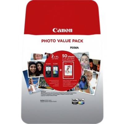 INKCARTRIDGE CANON PG-560XL CL-561XL PHOTO VALUE
