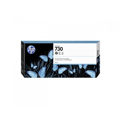 INKCARTRIDGE HP 730 P2V72A 300ML GRIJS