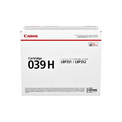 TONERCARTRIDGE CANON 039H 25K ZWART