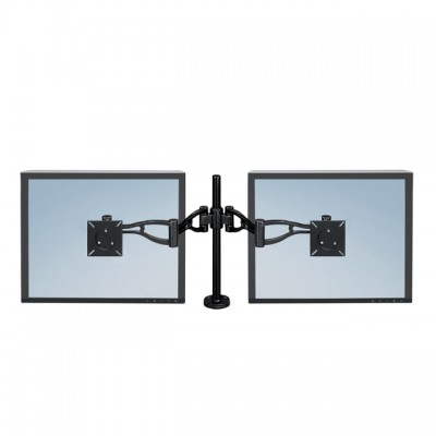 MONITORARM FELLOWES PROFESSIONAL DUBBEL ZWART