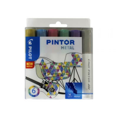 VILTSTIFT PILOT PINTOR METALIC 1.4MM ASS