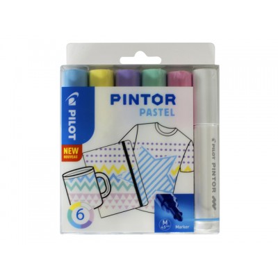 VILTSTIFT PILOT PINTOR PASTEL 1.4MM ASS
