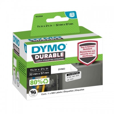 LABEL ETIKET DYMO DURABLE 19330 57MMX32MM WIT