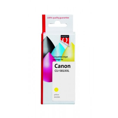 INKCARTRIDGE QUANTORE CANON CLI-581XXL GEEL