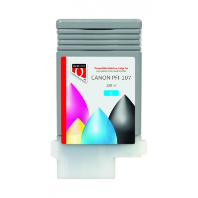 INKCARTRIDGE QUANTORE CANON PFI-107 BLAUW