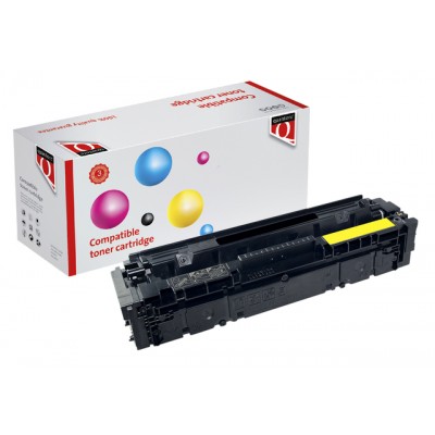TONERCARTRIDGE QUANTORE HP 203A CF542A 1.3K GEEL
