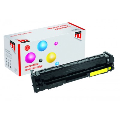 TONERCARTRIDGE QUANTORE HP 205A CF532A 0.9K GEEL