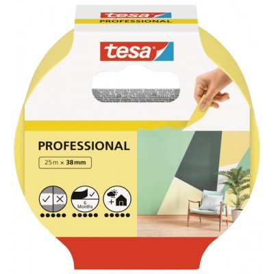 AFPLAKTAPE TESA 38MMX25M PRECISION INDOOR