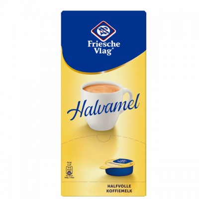 KOFFIEMELK FRIESCHE VLAG HALVAMEL 7.5 GRAM