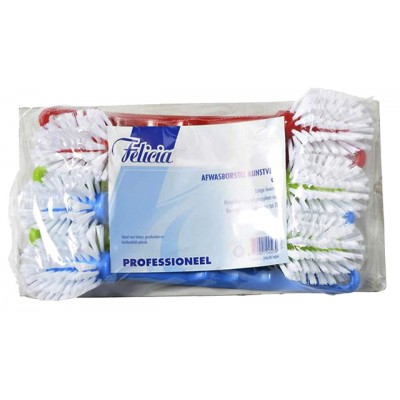 AFWASBORSTEL FELICIA PROFESSIONAL NYLON 6 STUKS