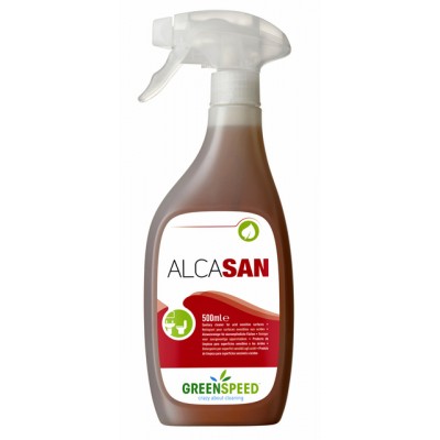 SANITAIRREINIGER GREENSPEED ALCASAN SPRAY 500ML