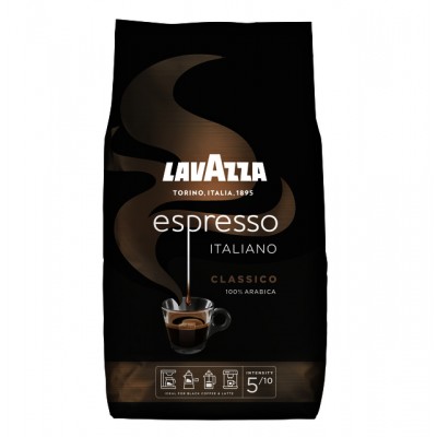 KOFFIE LAVAZZA ESPRESSO BLACK BONEN