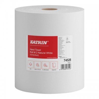 HANDDOEKROL KATRIN BASIC M2 19CMX135M 6ROL 74526