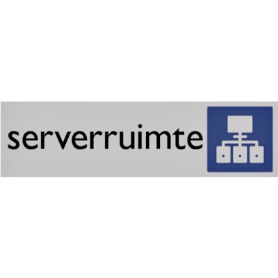 INFOBORD POSTA PICTOGRAM SERVERRUIMTE