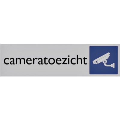 INFOBORD POSTA PICTOGRAM CAMERATOEZICHT