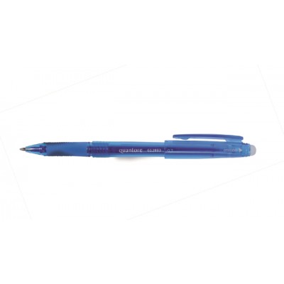 GELSCHRIJVER QUANTORE ERASABLE 0.7MM BLAUW