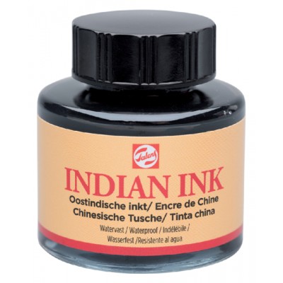 OOSTINDISCHE INKT TALENS 30ML ZWART