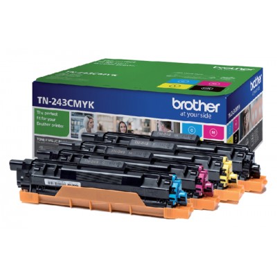 TONER BROTHER TN-243 1K ZWART + 3 KLEUREN