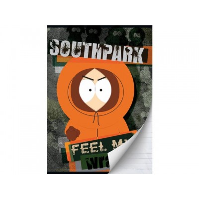 SCHRIFT SOUTH PARK A4 LIJN